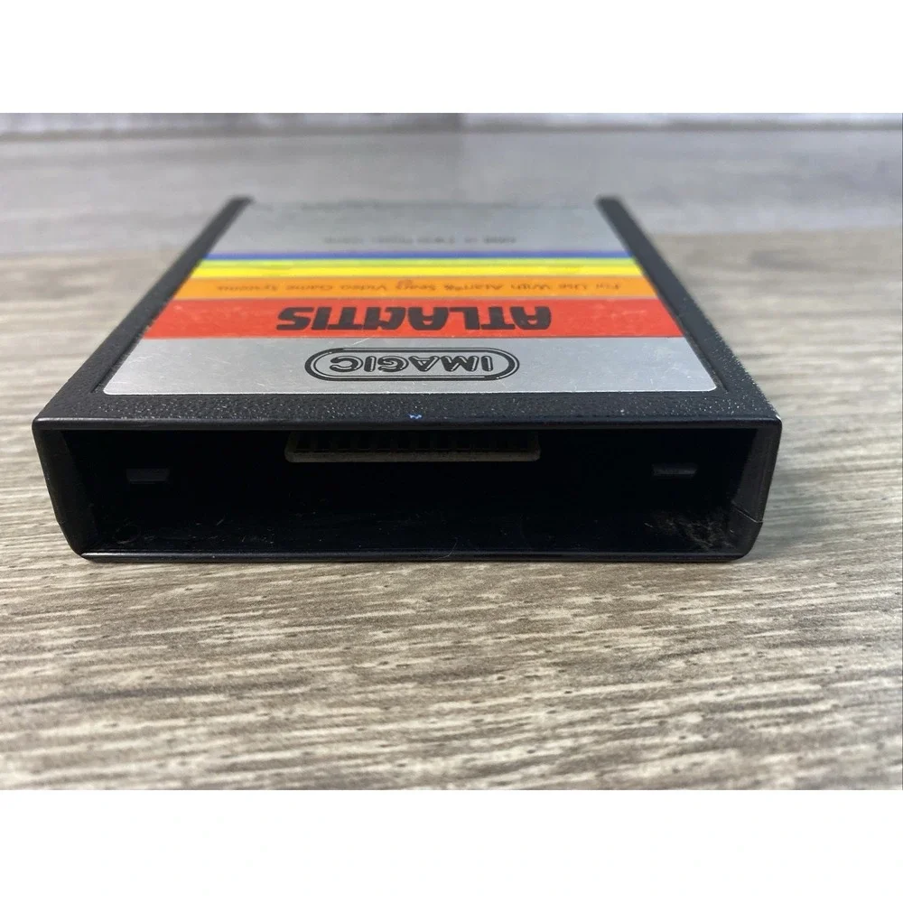 1982 Atari 2600 Imagic Atlantis Game Cartridge Only